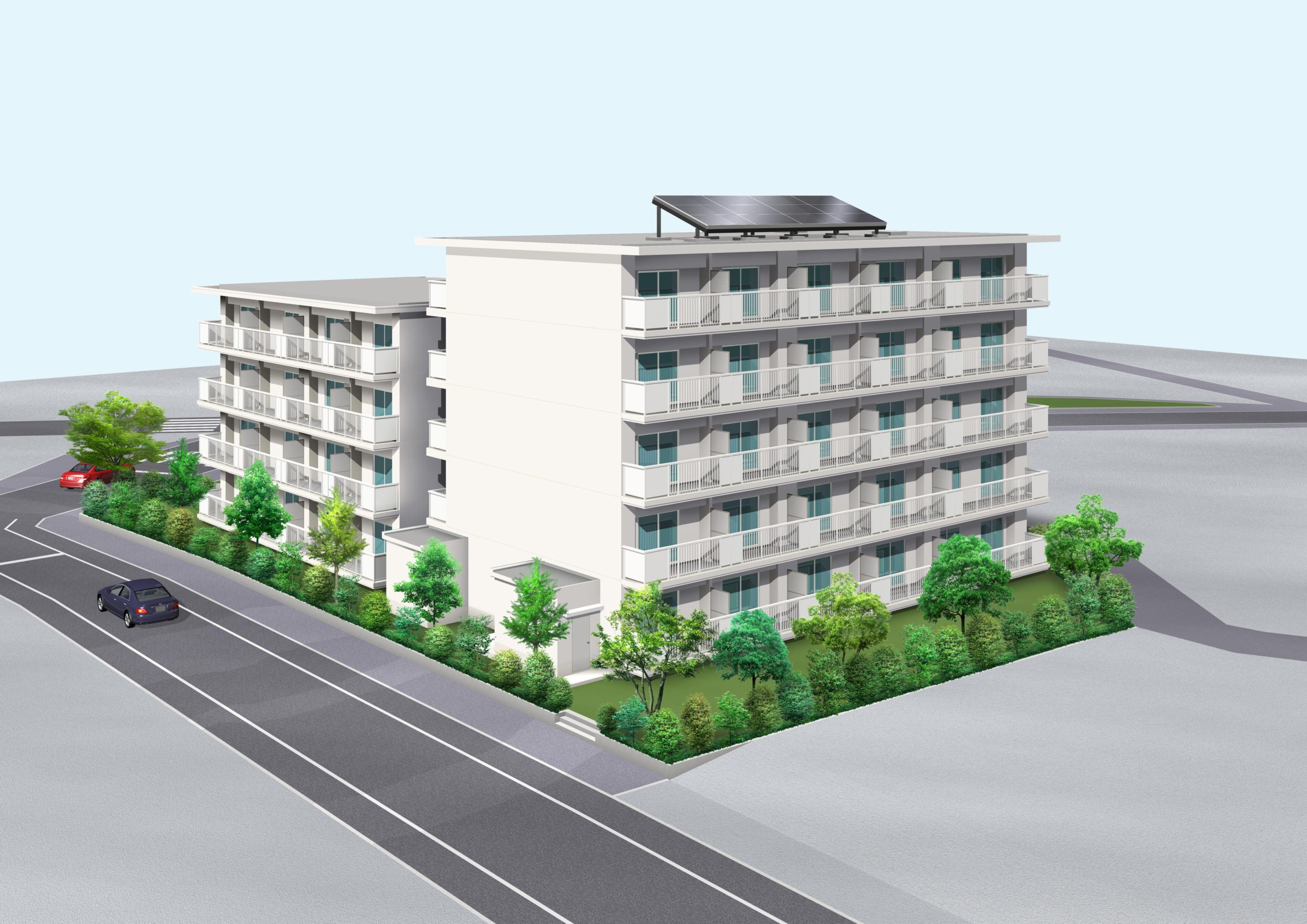 都営住宅江北四丁目団地